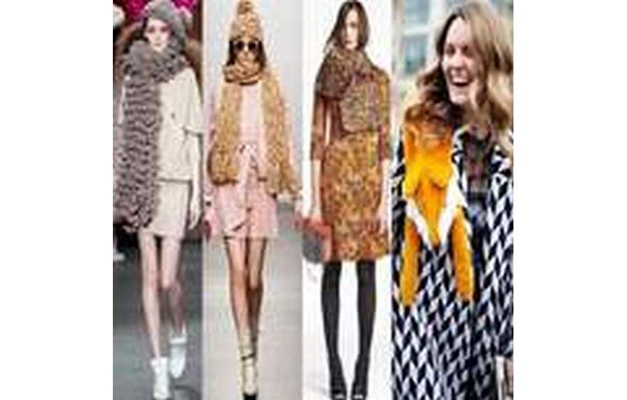 Модные шарфы зима 2013-2014