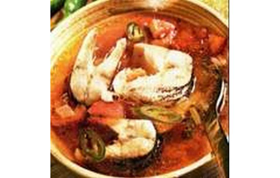 Рыбный суп из щуки по-мексикански